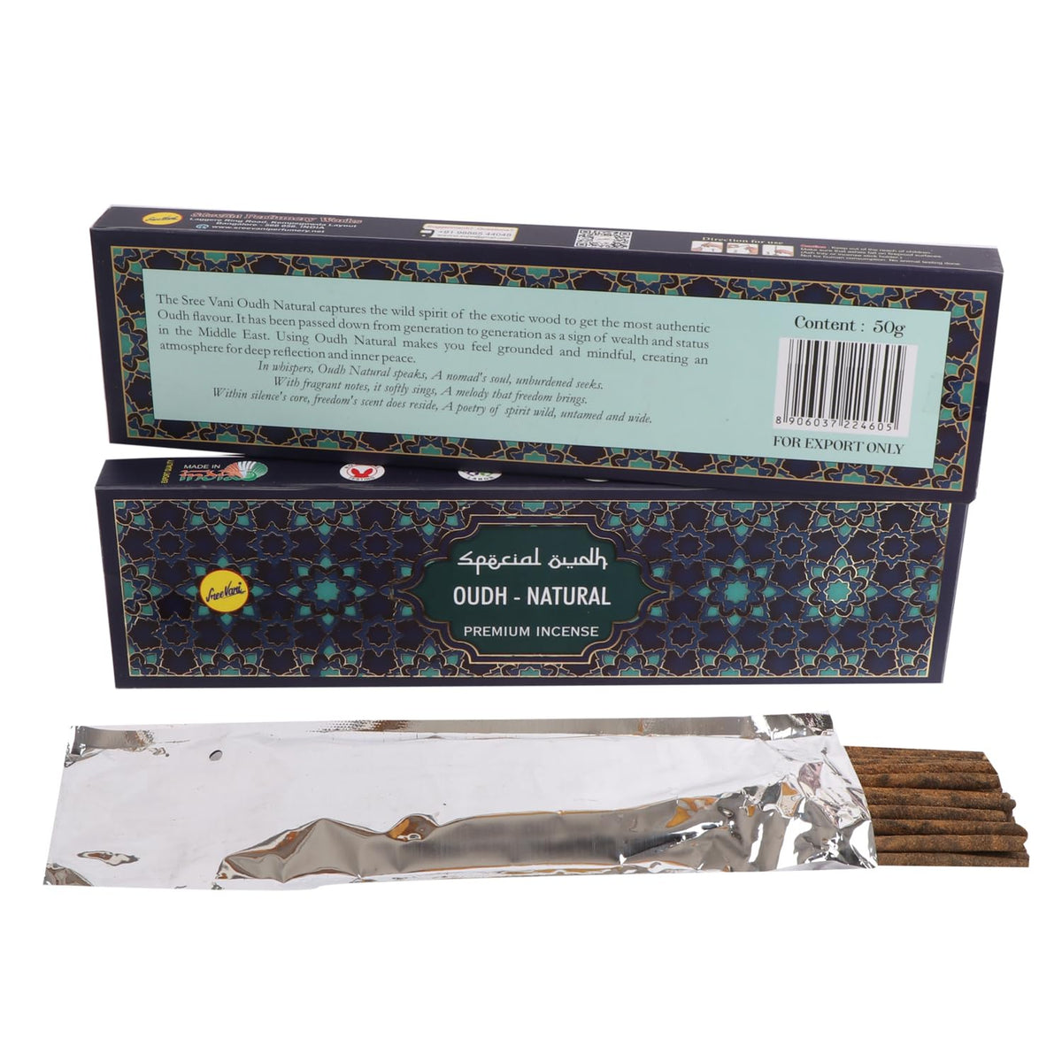 Oudh Natural Incense Stick
