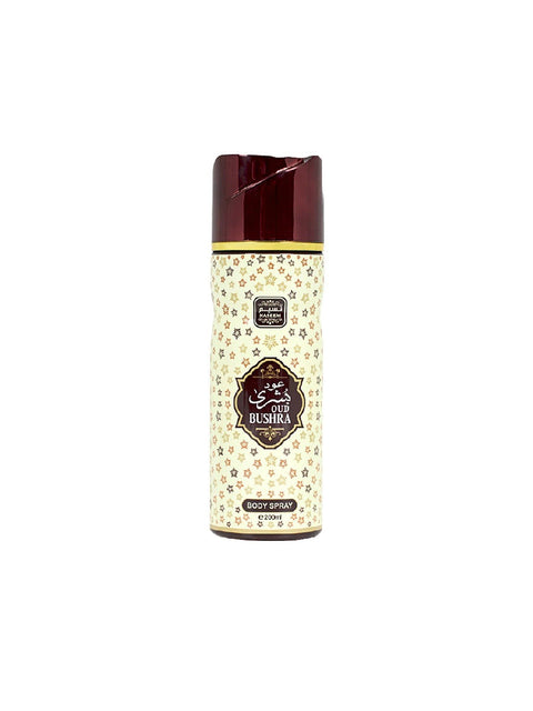 Oud Bushra Body Spray 200 Ml (A-C1)