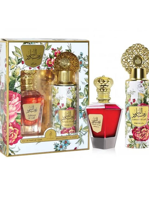 Arabiyat Zahoor Al Lail Intense Gift Set