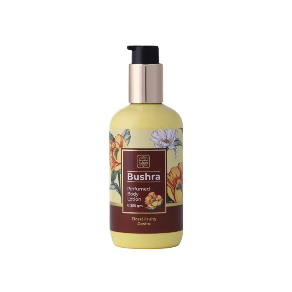 Bushra Body Lotion 250 Ml (Yellow